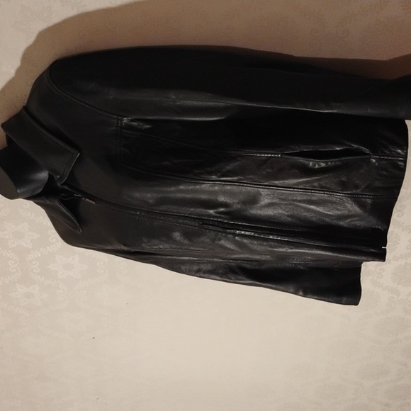 Winlit New York blank leather jacket. No size tag, please see measurements - Picture 4 of 10